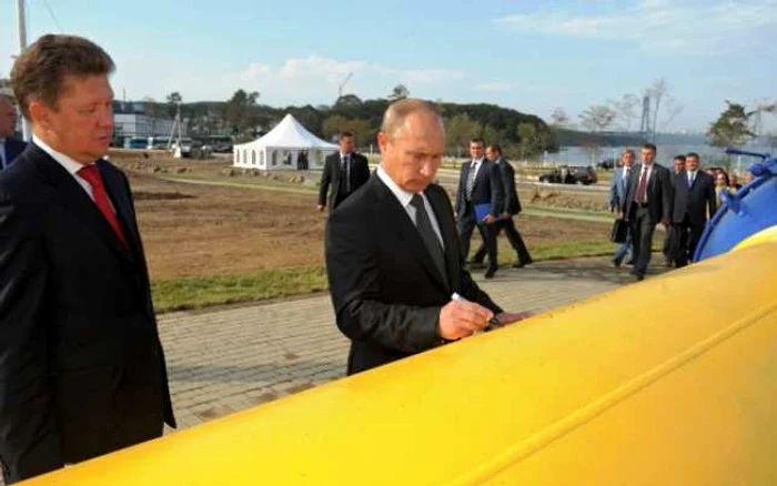 Preşedintele Vladimir Putin participă la inaugurarea şantierului South Stream