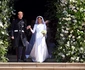 Prince Harry and Meghan Markle kiss as they exit St George's Chapel Windsor jpeg