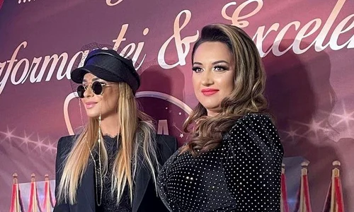Anamaria Pordan și fina ei, Andreea Sandu, nepoata lui Mircea Sandu, la Gala Performanței și Excelenței Sursa Click!
