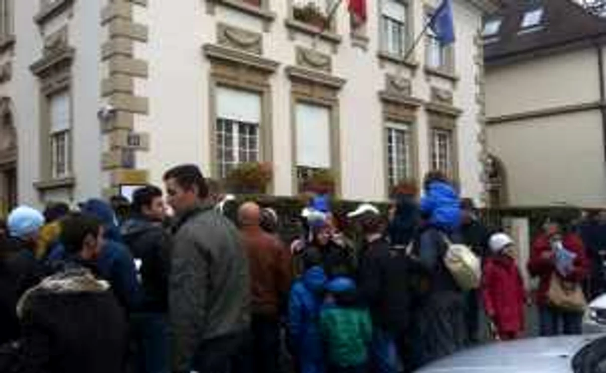 Jurnalista spune că a stat la coadă mai bine de patru ore. Foto: Arhiva personală