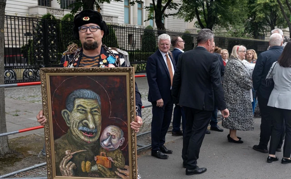 Semion Skrepețki ironiza în operele sale politica Kremlinului și pe Vladimir Putin/FOTO:X