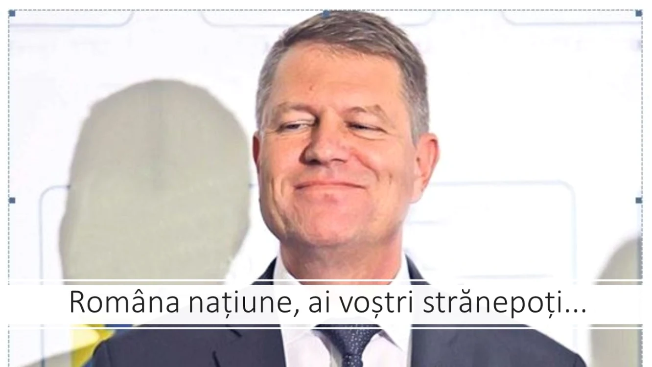 Klaus Iohannis recidivează.