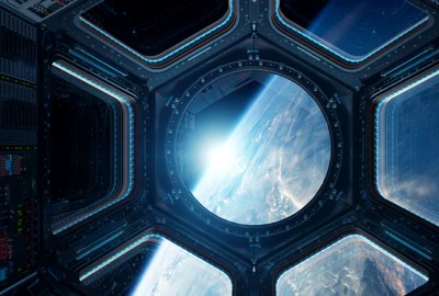 Spatiu statie spatiala NASA planeta FOTO Shutterstock
