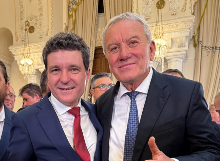 Nicușor Dan și Constantin Toma. FOTO: Facebook