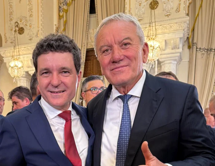 Constantin Toma (PSD), alături de Nicușor Dan FOTO Facebook