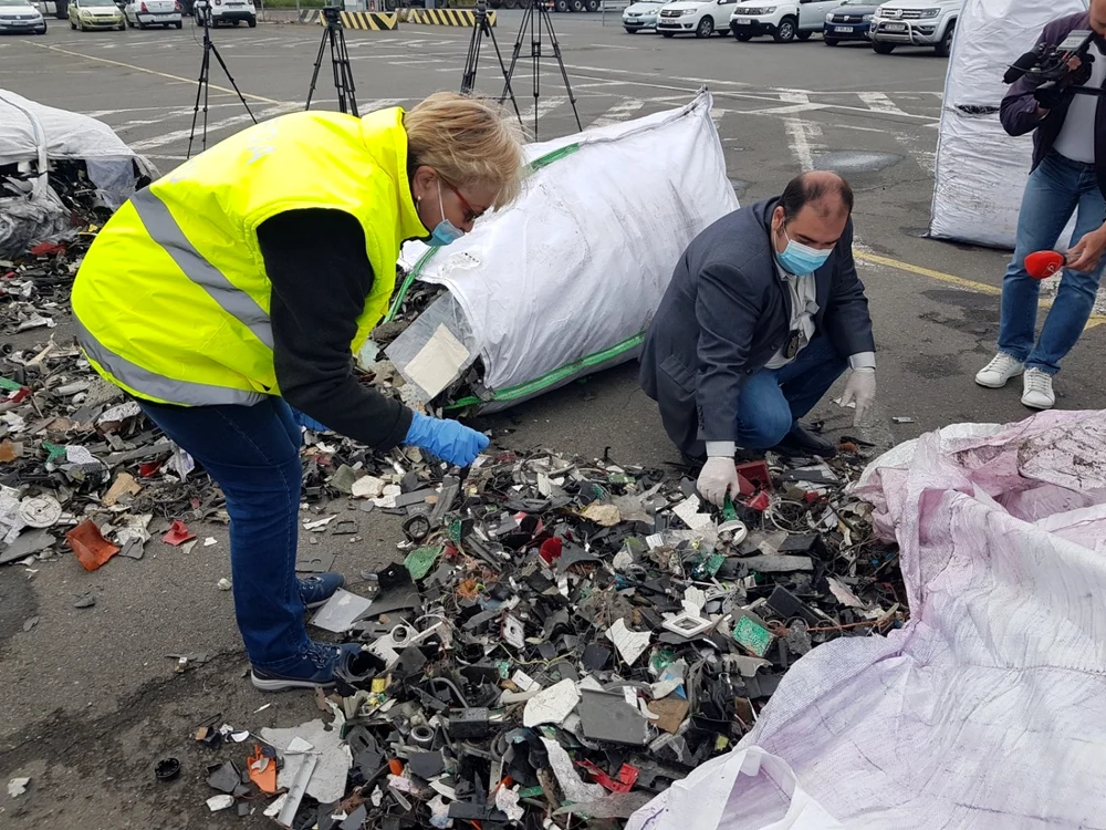 Containere cu deseuri din Germania foto Calin gavrilas