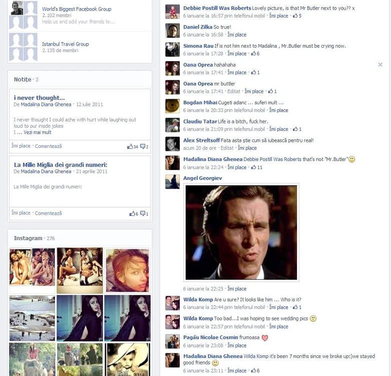 Madalina Ghenea, facebook