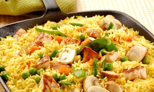 paella cu pui si legume jpeg
