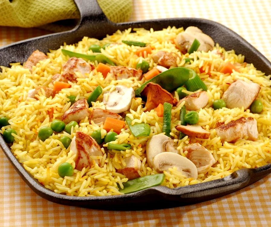 paella cu pui si legume jpeg