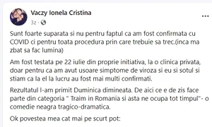Tânăra din Timișoara și a povestit pățania pe pagina sa de Facebook jpeg