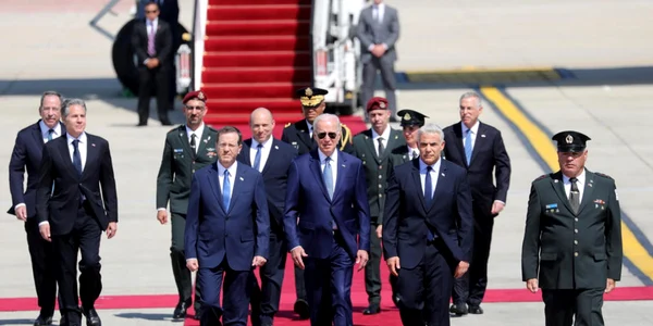 Joe Biden in Israel FOTO EPA-EFE