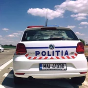 masina de politie foto facebook.politia romana