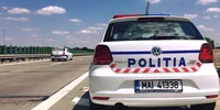 masina de politie foto facebook.politia romana