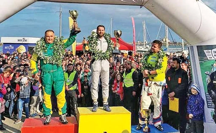 Gabriela Prisăcariu l-a însoţit pe Dani la competiţia sportivă