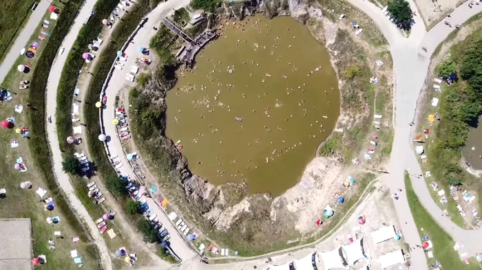 Complexul de lacuri antroposaline de la Ocna Sibiului Foto Daciana Stoica