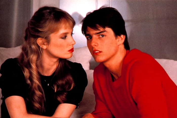 Tom Cruise, alături de Rebecca De Mornay, în filmul „Risky Business“ FOTO Cinemagia.ro