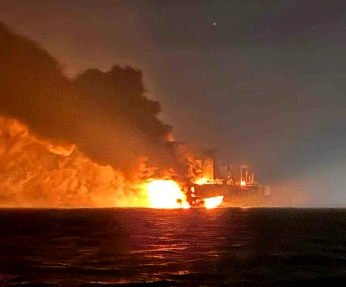 Un al doilea petrolier rus, Virat, a fost lovit FOTO: X/ @CrimeaUA1