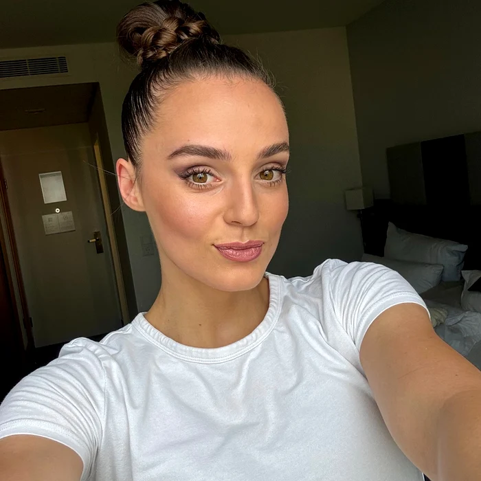 Mihaela Cambei, în viața de zi cu zi. Foto Facebook