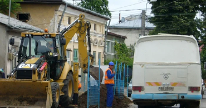 Botosani: Şoferii, blocaţi pe şantierele oraşului
