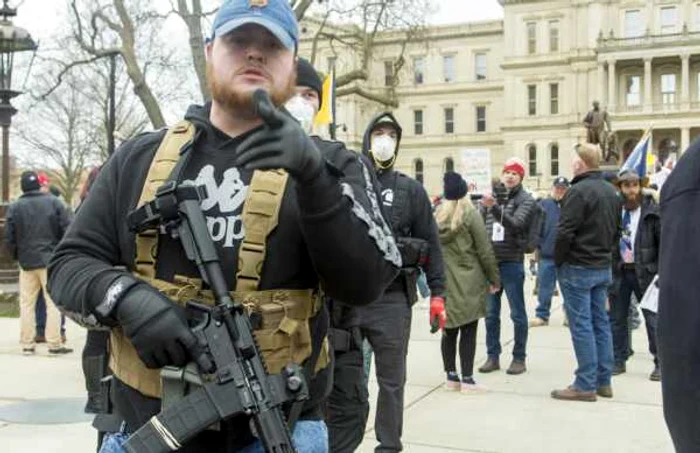 Protest in Michigan FOTO EPA-EFE