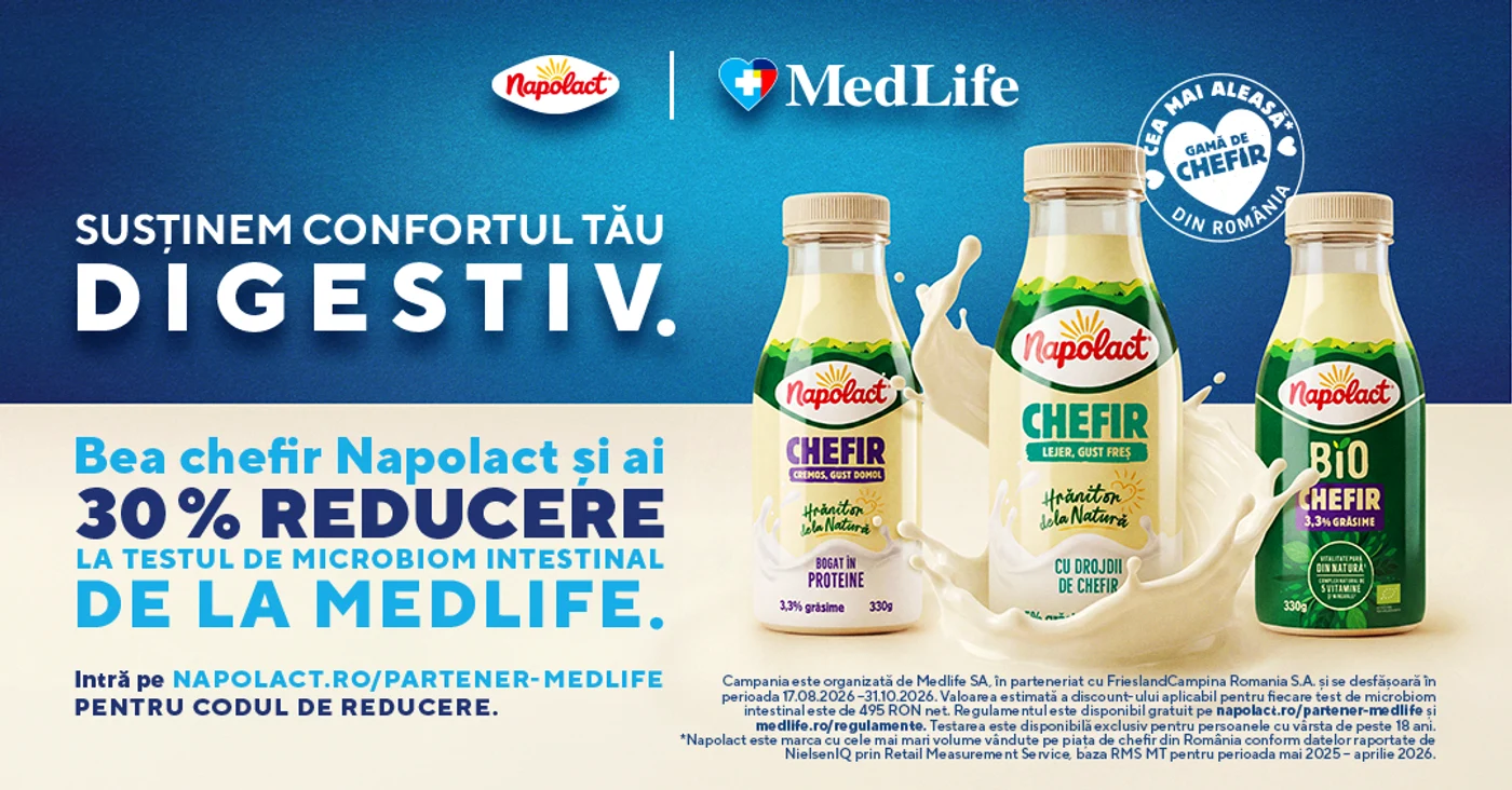 8 SEPTEMBRIE MedLife x Napolact microbiom jpg
