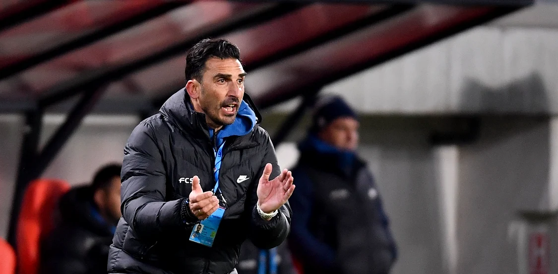 Elias Charalambous a debutat cu o victorie la FCSB. Foto Mediafax