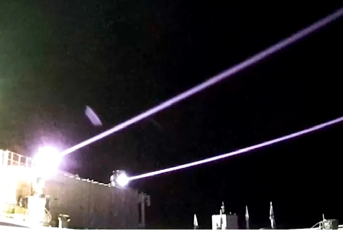 Sistemul laser israelian Iron Beam/FOTO:X