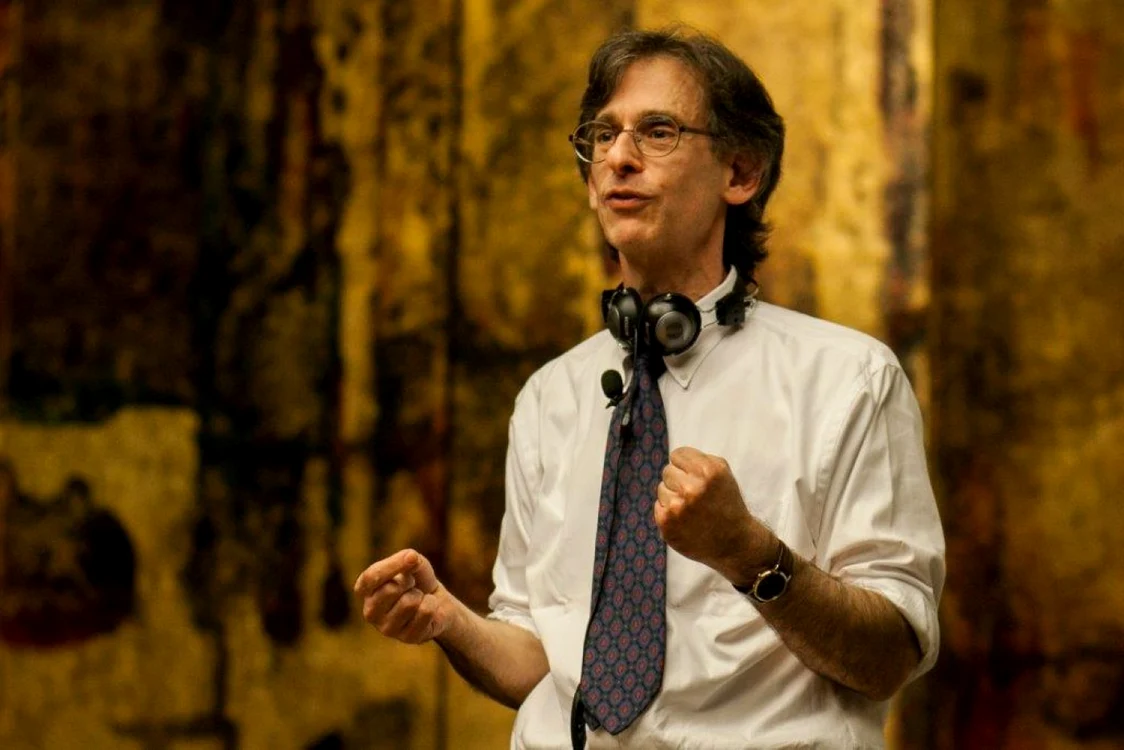 Alfie Kohn, în România, la prima conferinţă de parenting susţinută la Bucureşti, în luna noiembrie a anului trecut. FOTO Facebook