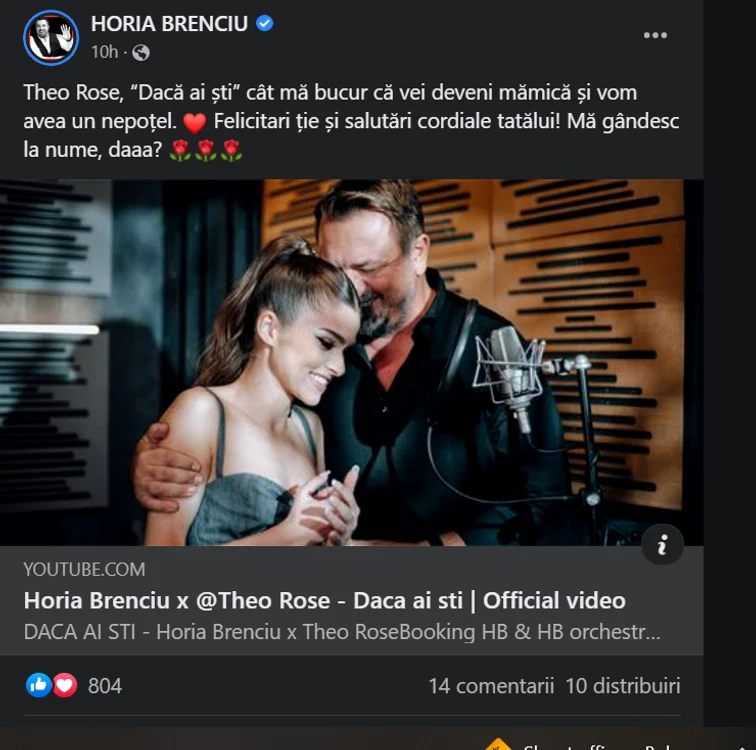 Horia Brenciu, mesaj pentru viitorii părinți, Theo Rose și Anghel Damian