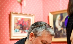 Dimineaţa unui scriitor fericit   Mihail ŞIŞKIN la Bucureşti jpeg