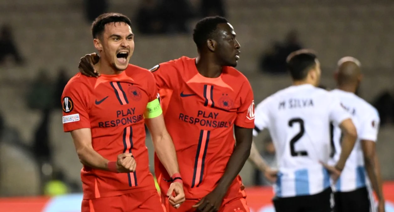 Campioana a obținut a 4-a victorie în grupa Europa League. Foto Facebook FCSB
