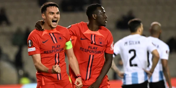 Adrian Șut a marcat două goluri pentru FCSB jpg