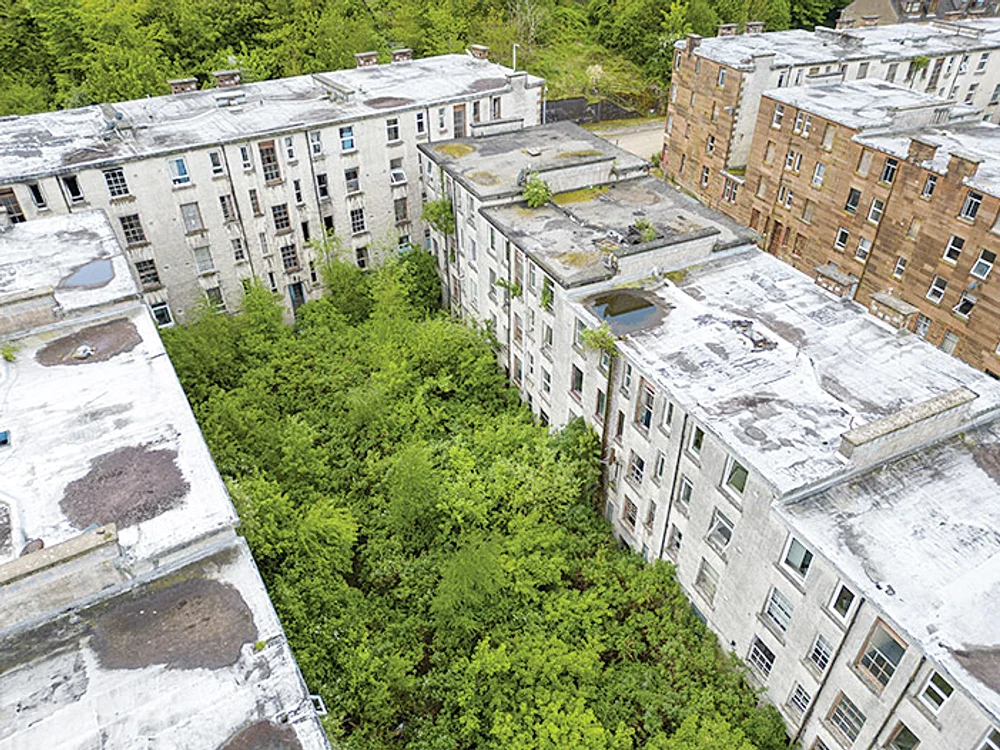 Clădirile sunt în paragină. SURSĂ FOTO: PROFIMEDIA