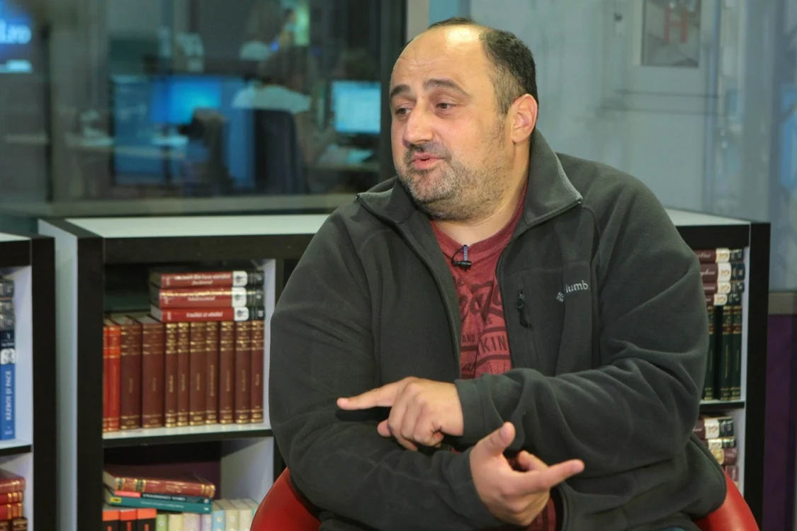 Silviu Iliuţă, un autor cunoscut, aflat la debut. Foto Eduard Enea