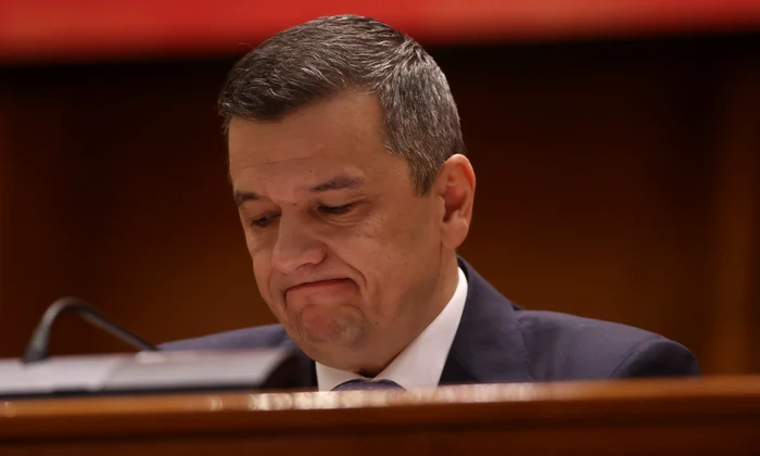 Dezbaterea și votul motiunii de cenzură inițiate de PSD și AUR împotriva guvernului de coaliție, în Parlamentul României, 5 mai 2026. FOTO: Inquam Photos / Photos George Calin