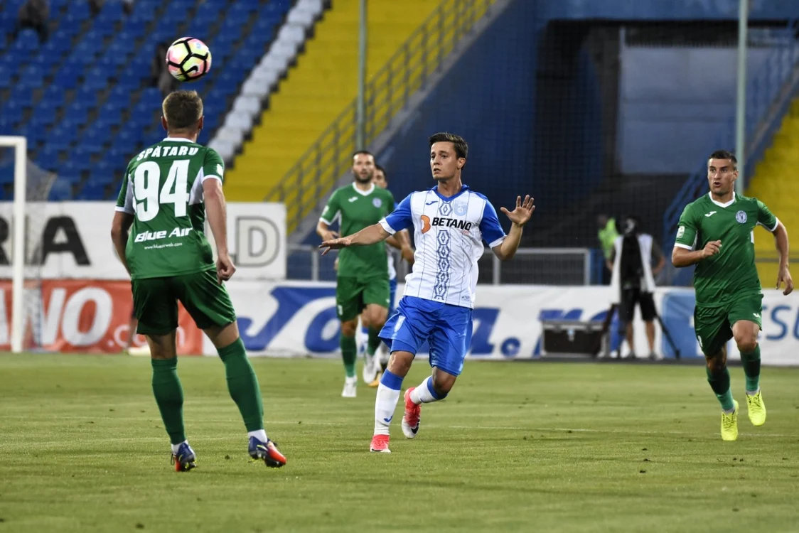 Gustavo a marcat al doilea gol al Craiovei FOTO Mediafax