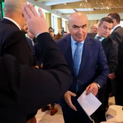 CONGRES UDMR Ilie Bolojan și Sorin Grindeanu FOTO Inquam / Simion Tataru 