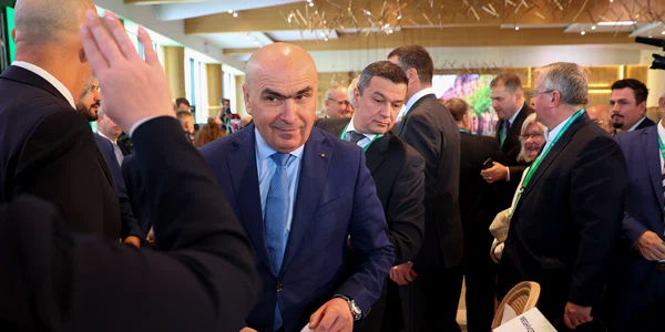 CONGRES UDMR Ilie Bolojan și Sorin Grindeanu FOTO Inquam / Simion Tataru 
