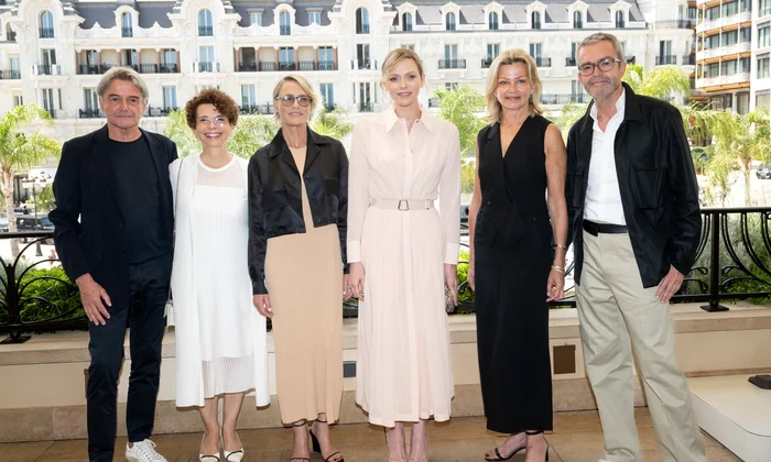 Prințesa Charlene în bej, 16 iunie, la Monaco, Foto Casa Princiară, Eric Mathon 1 jpg