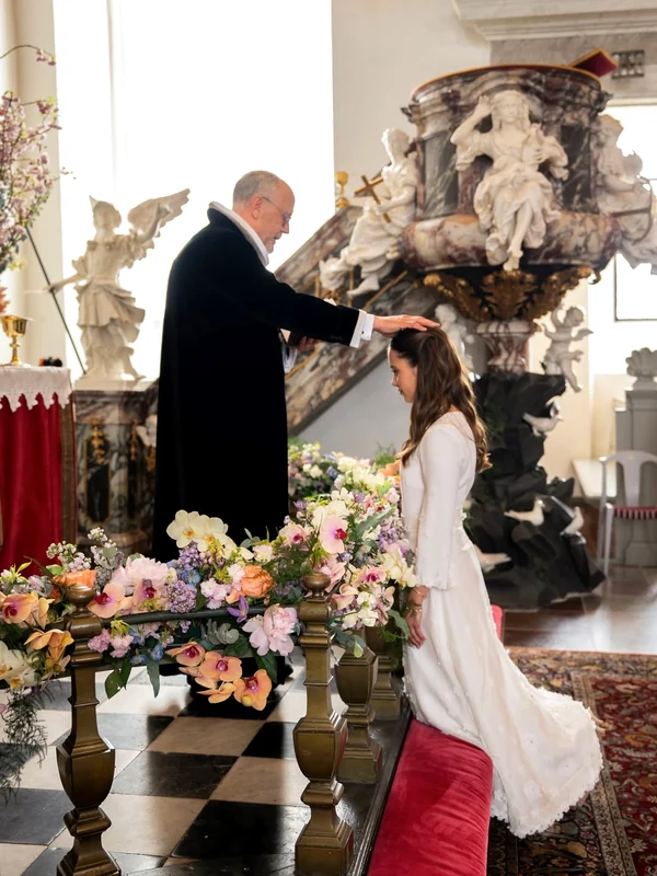Prințul Vincent Prințesa Josephine Confirmare