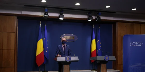 Stelian Ion - conferinţă de presă Guvern / 18 feb 2021 / FOTO Inquam Photos / Octav Ganea