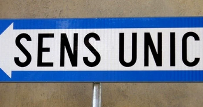 sens unic strada