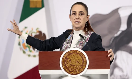 Președinta Mexicului Claudia Sheinbaum fotp epa efe jpg
