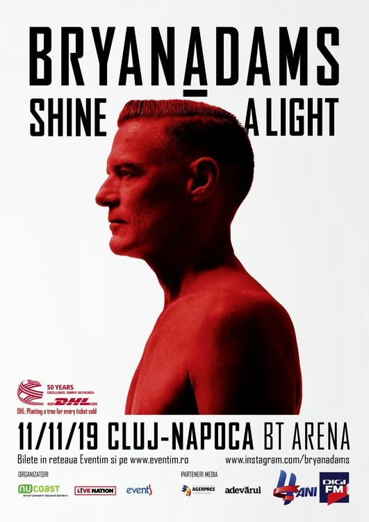 Bryan Adams va concerta la Cluj pe 11 noiembriefoto: Guliver / GettyImages