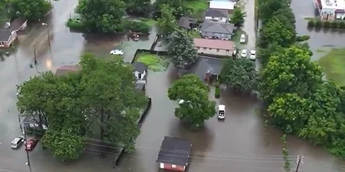 Furtuna tropicală Chantal a lovit estul Statelor Unite Foto Captură video X jpg