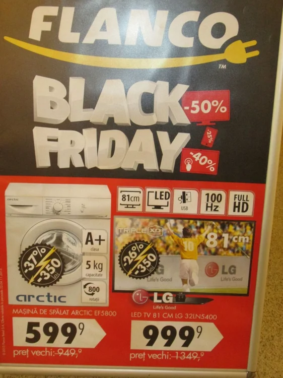 De Black Friday, magazinele s-au deschis de la ora 07.00. Foto Adevarul