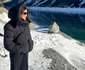 Monica Bîrlădeanu la schi în Alpi, de Anul Nou. FOTO:  Instagram