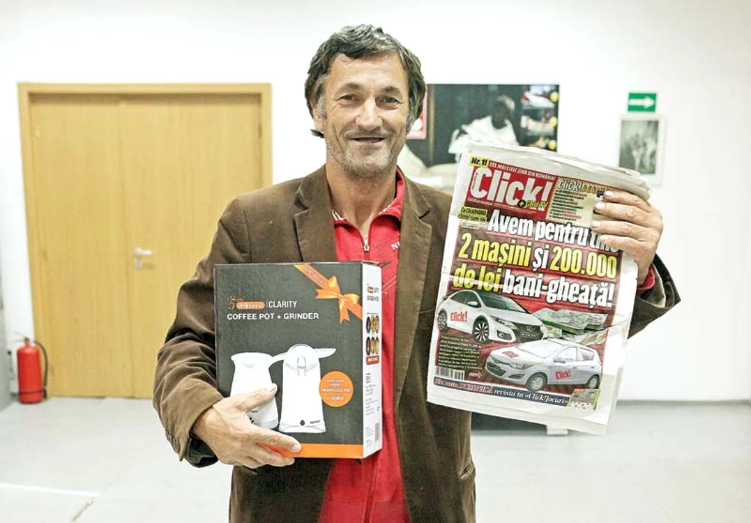 
    Victor Limbosu a câştigat premiul cu lozul apărut în ediţia de vineri   