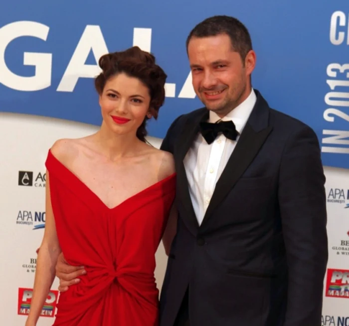 Anca şi Ştefan Lungu au fost declaraţi "cel mai frumos cuplu" în 2013 de către Pro TV Magazin