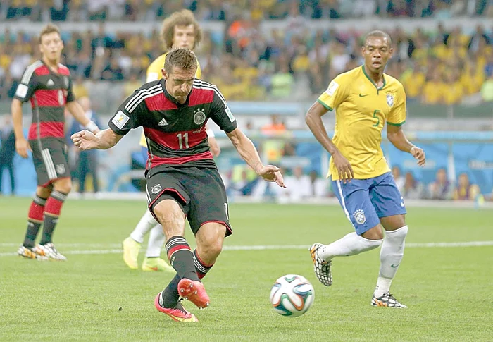 Minutul 23.  Klose a marcat  golul doi al nemţilor